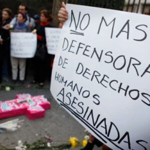 Se incrementan los crímenes contra líderes sociales en Colombia