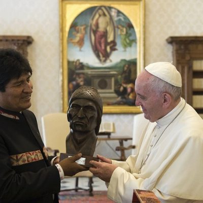 Bolivia: Presidente Morales irá al Vaticano el 15 diciembre