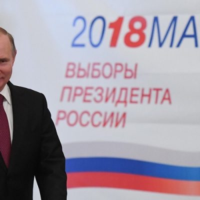Putin, reelecto en Rusia con el 76% de los votos