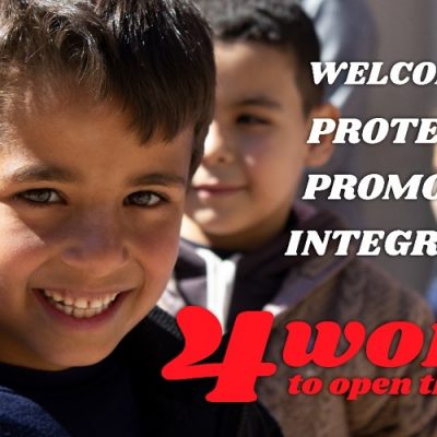 Día Mundial de los Refugiados: “Cuatro Palabras para Abrir el Mundo”