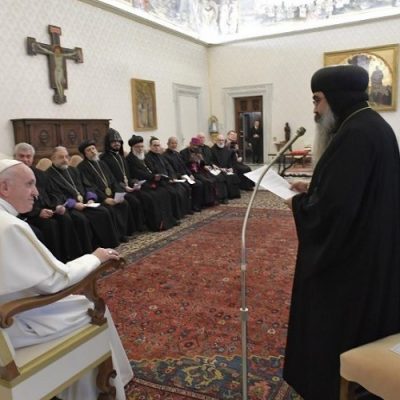 El Papa: Que en Oriente Medio los cristianos sean reconocidos ciudadanos