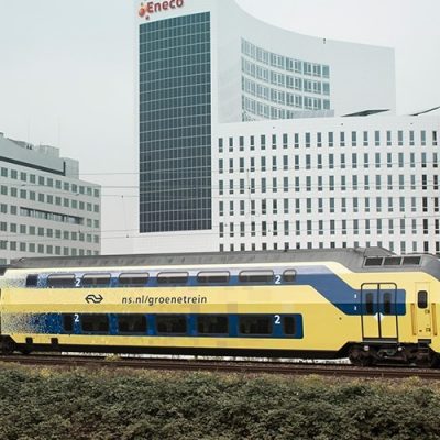 Los trenes de Holanda usan energía eólica