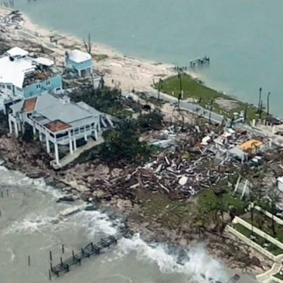 El huracán Dorian provocó una situación extrema emergencia en las Bahamas
