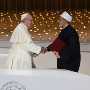 El Papa participa a la primera Jornada internacional de la Fraternidad Humana