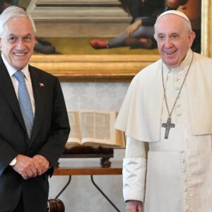 El Papa recibió en audiencia al Presidente Piñera