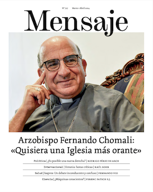 Arzobispo Fernando Chomali: «Quisiera una Iglesia más orante»